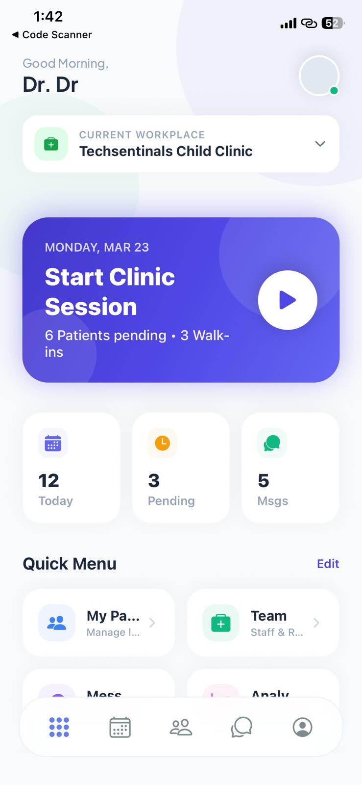 Doctor Dashboard