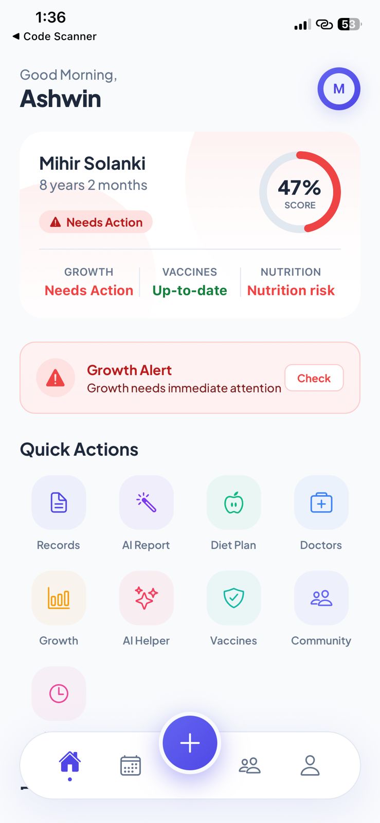 Parent Dashboard